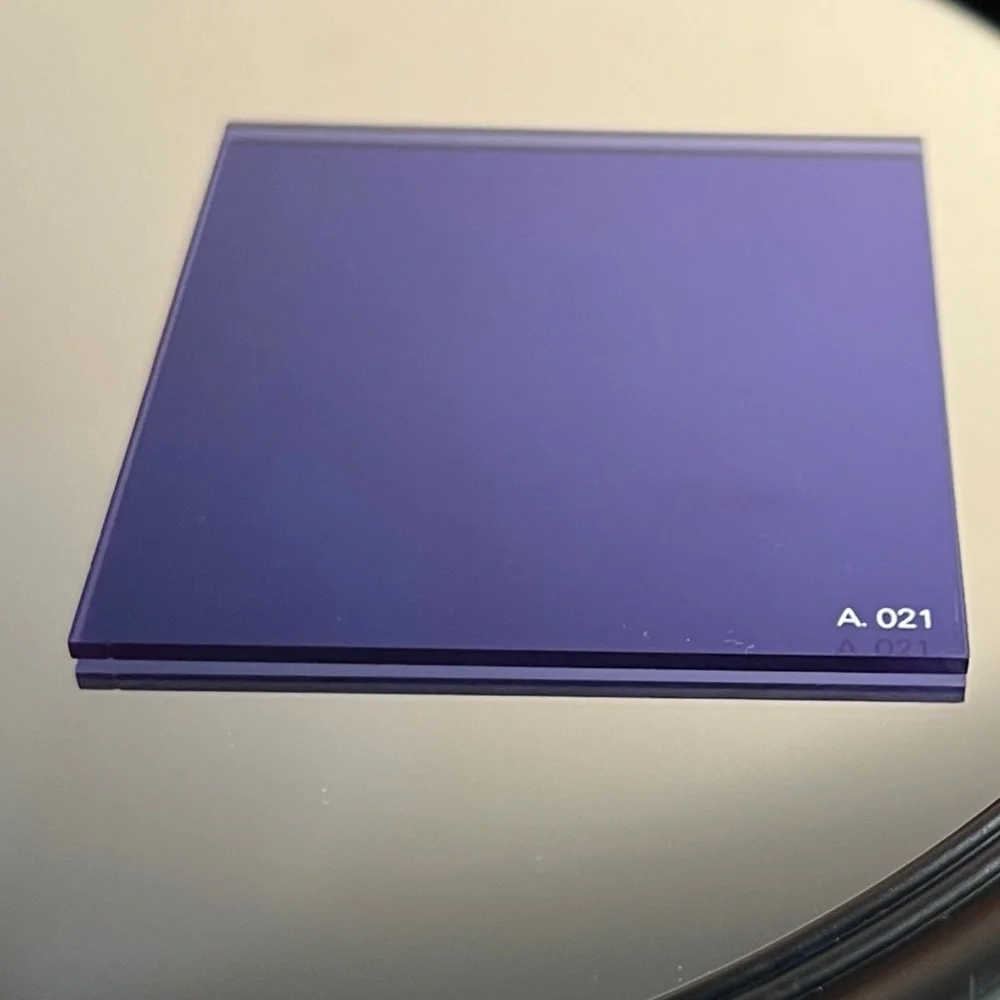 Vtg Cokin A021 Medium Blue Conversion/Cooling Camera Filter 80B A-Series France